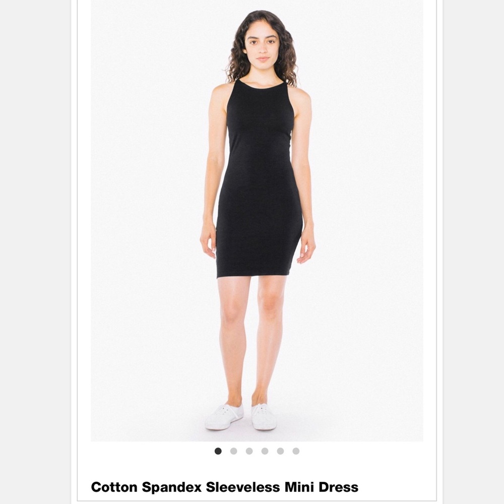 American Apparel “Cotton Spandex Mini Dress”